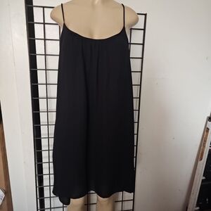 Black Spaghetti Strap Dress